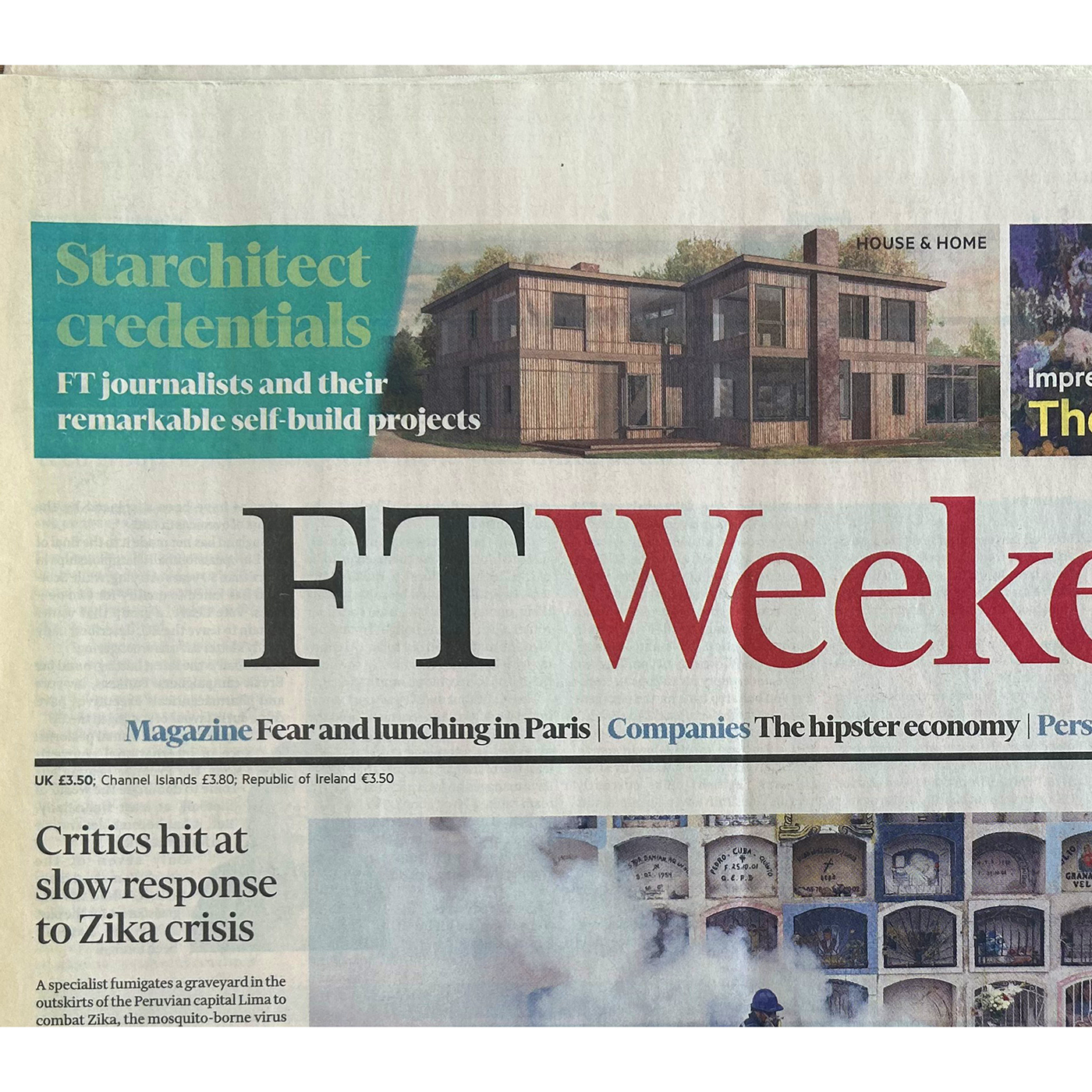 FT Weekend – Jan 2016